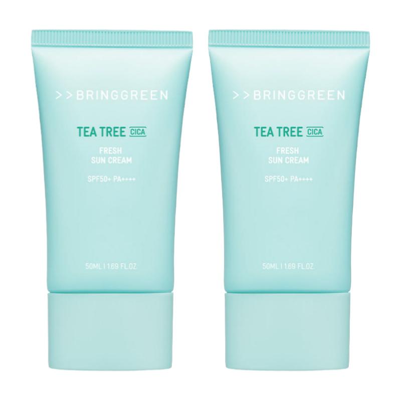 

BRINGGREEN Tea Tree Cica Fresh Sun Cream 50ml (1+1)