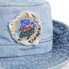 South China New Year Children's Denim Fisherman Hat, Baby Baby Basin Hat, Denim Style Hat