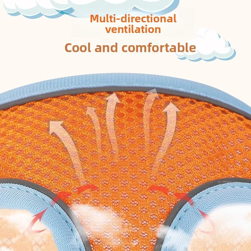 The Pet Chest and Back Strap Is Adjustable and Breathable. The Cat Leash Can Be Extended and Retracted When Taking The Dog for A Walk