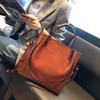 2025 Cowhide Women's Versatile Handbag, Genuine Leather Commuter Shoulder Bag - European/American Style, Large Capacity, High-End Feel