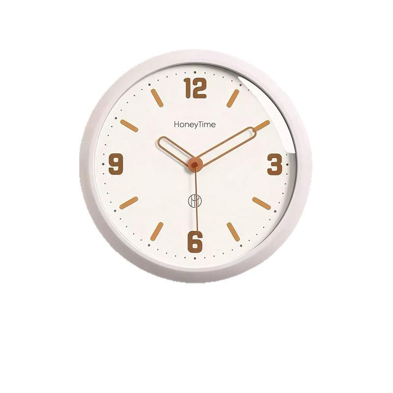 Cream Wind Wall Clock Living Room Home 1011 New Bedroom Silent Wall Watch Simple Modern Clock Wall Hanging Advanced