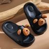 Capybara children's slippers for summer, boys' and girls' indoor cute baby bath non-slip kids' sandals