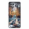 For T-Mobile REVVL 7 Case REVVL7 Black Silicone Soft Back Cover Case For T-Mobile T Phone 2 5G Phone Case Cover 6.58" TPhone2