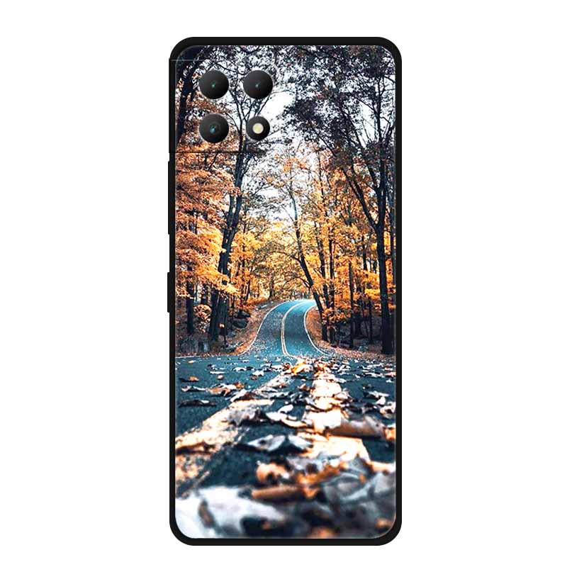 For T-Mobile REVVL 7 Case REVVL7 Black Silicone Soft Back Cover Case For T-Mobile T Phone 2 5G Phone Case Cover 6.58" TPhone2