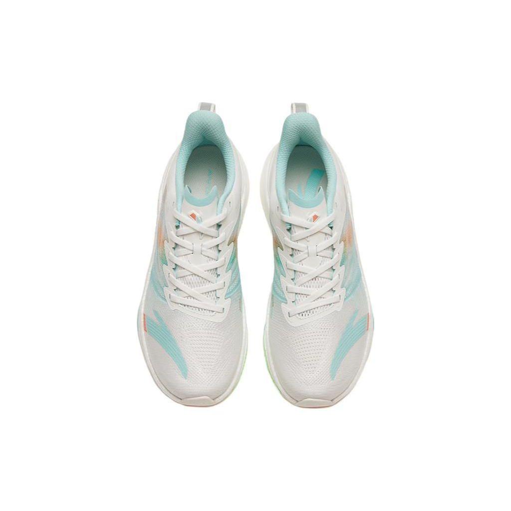 Anta Mach 3.0 Professional Racing Slip Resistant Durable Low Top Running Shoes Men Sneaker White Blue Orange 112325583-4