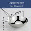 Extra Thick Stainless Steel Serving & Cooking Spoon
