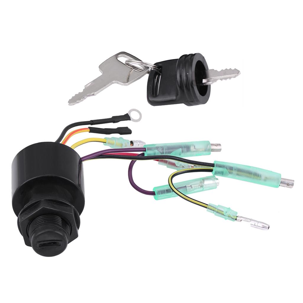 Boat Ignition Key Switch Assembly for Mercury Outboard Remote Control Box 87 17009A5