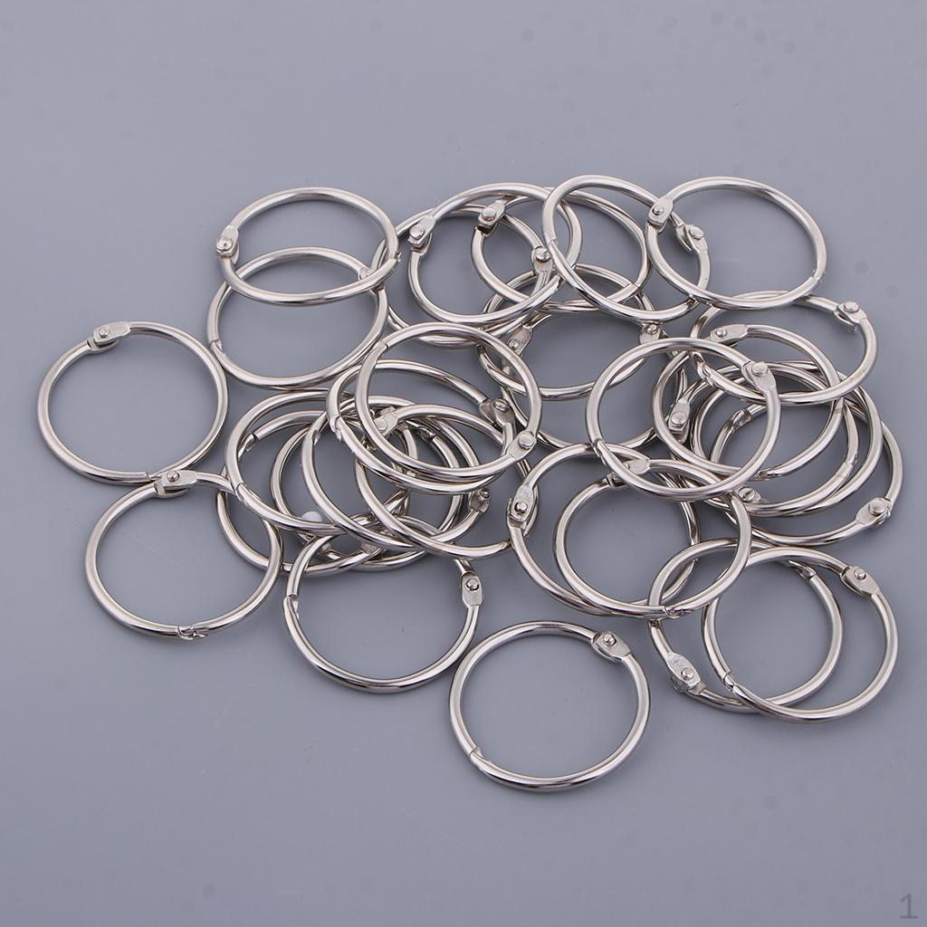 / 30 Rings Multifunctional Loose Bookbinder for Book Office