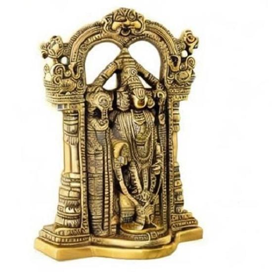 Metal Wall Hanging God Tirupati Balaji | Sri Venkateswara Idol | Venkateshwara Swamy Idol | Spiritual Home Decor |