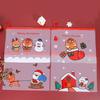 Pencil Christmas Transparent Pouch Pvc Bag Organizer Case Waterproof Storage