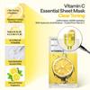 Mediheal Essential Mask Pack 10 Sheets Select One from 7 Types (MADECASSOSIDE, TEATREE, COLLAGEN, HYALURONATE, VITAMIN C, CERAMIDE, PDRN)