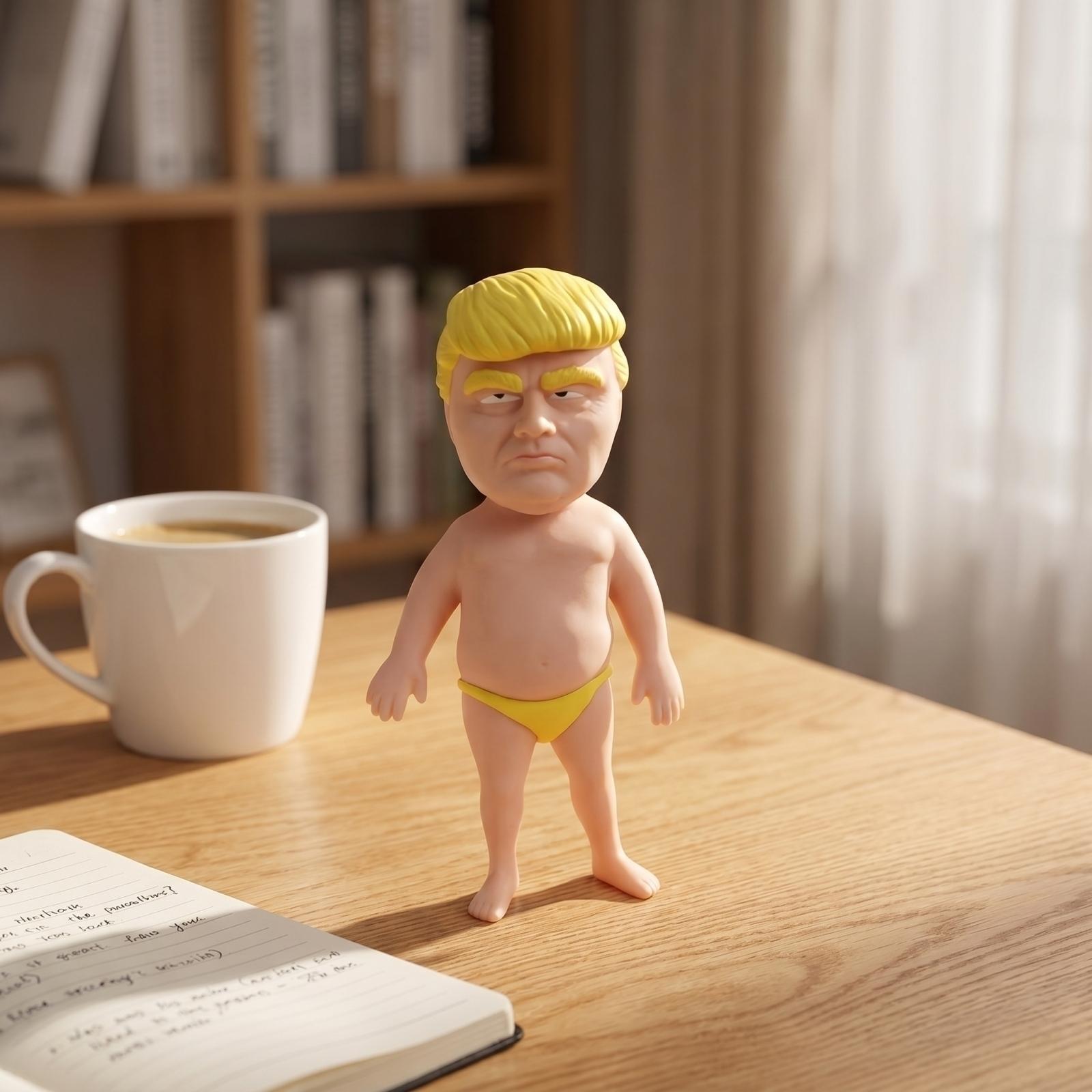 

Soft Silicone Stress Relief Squeeze Toy Realistic Human Figure with Movable Limbs and Flexible Material for Sensory Play and Anxiety Reduction One Size жёлтый