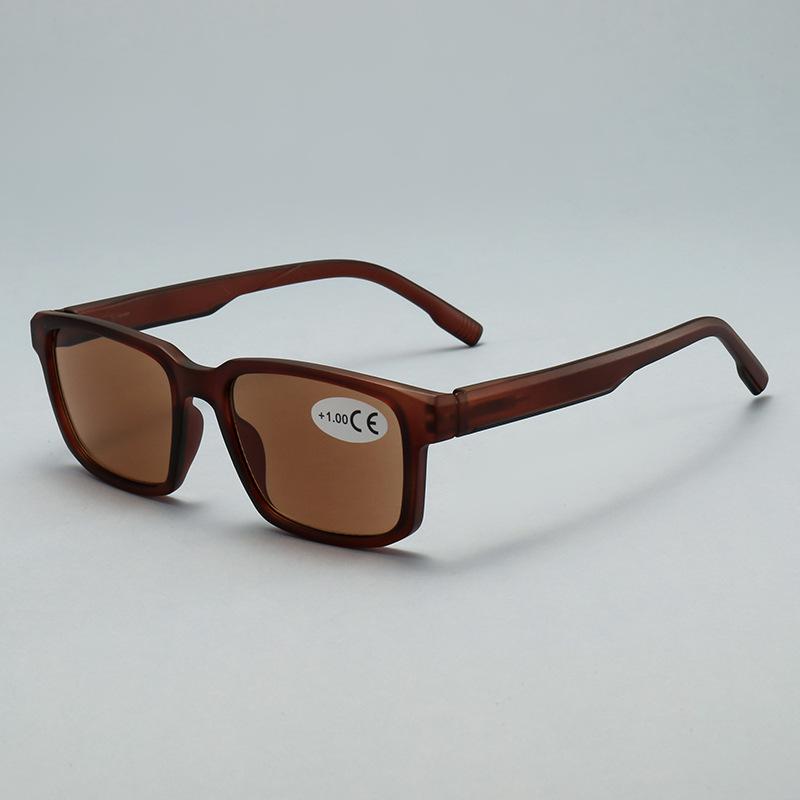 European American Style High-Quality Square Frame Reading Glasses for Books & Phones
