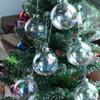 6cm Clear Balls Plastic Fillable Baubles Christmas Ball Ornaments  Christmas Tree Decoration