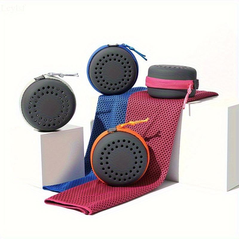 Four Season Cooling Sports Towel, Quick Dry, Sweat Absorbent, Refreshing Outdoor Towel for Running, Fitness, Pocket, Wrist Wipes
