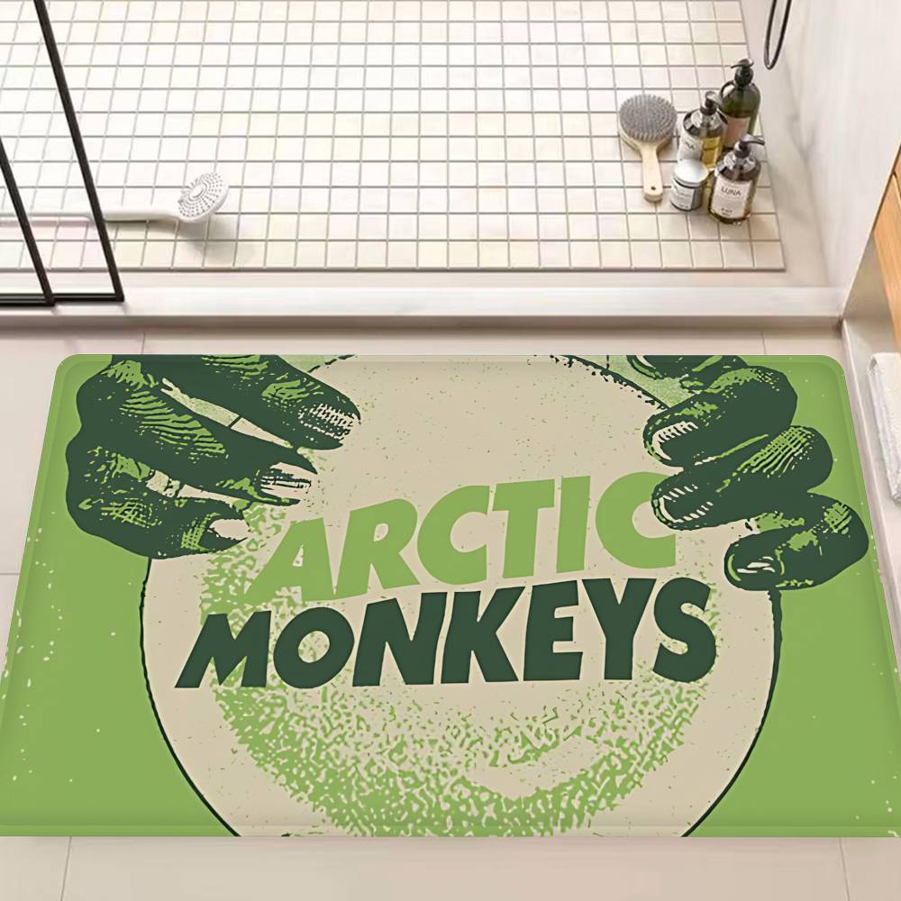 Indie Rock Band A-Arctic M-Monkeys Floor Mat Rectangle Anti-slip Home Soft Badmat Front Door Indoor Outdoor Mat Hotel Decor Mat