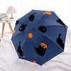 1pc Halloween Cats Automatic Open/Close Umbrella with One Touch Button,, Windproof Design   Lightweight Portable Umbrella for Women & Men6144