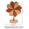 5Pcs Polished Heat Resistant Table Mat Windmill-shaped Anti-scald Pad Protective Coaster  Home  Use