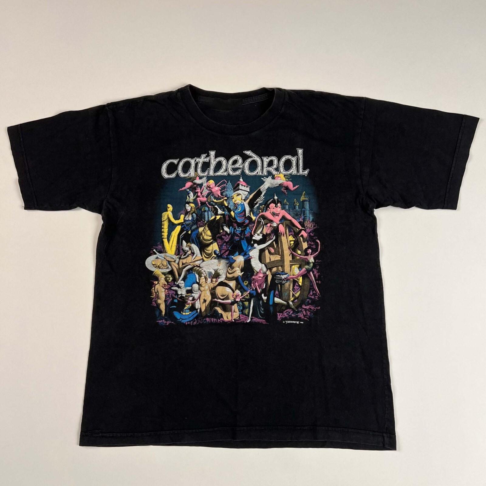New CATHEDRAL band Gift For Fans Unisex S-5XL Shirt RR44_179 Unisex T-Shirt L