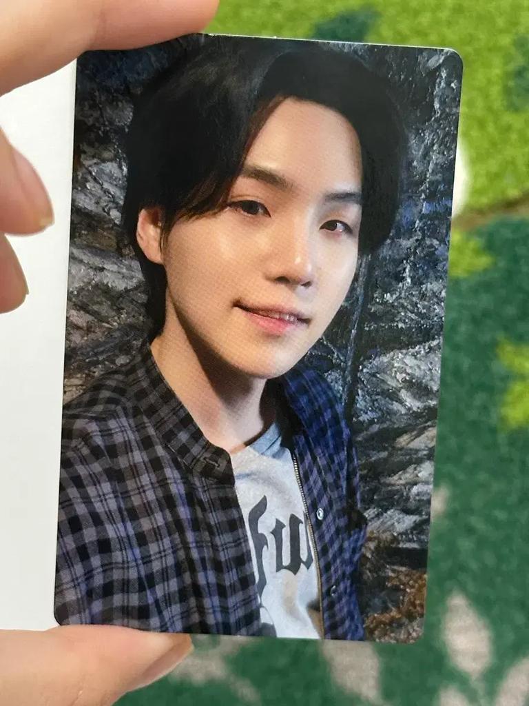 BTS (Bangtan Sugar) Tsuya Poka Photocard D-Day Japan FC Amison Fan Club D-Day Used