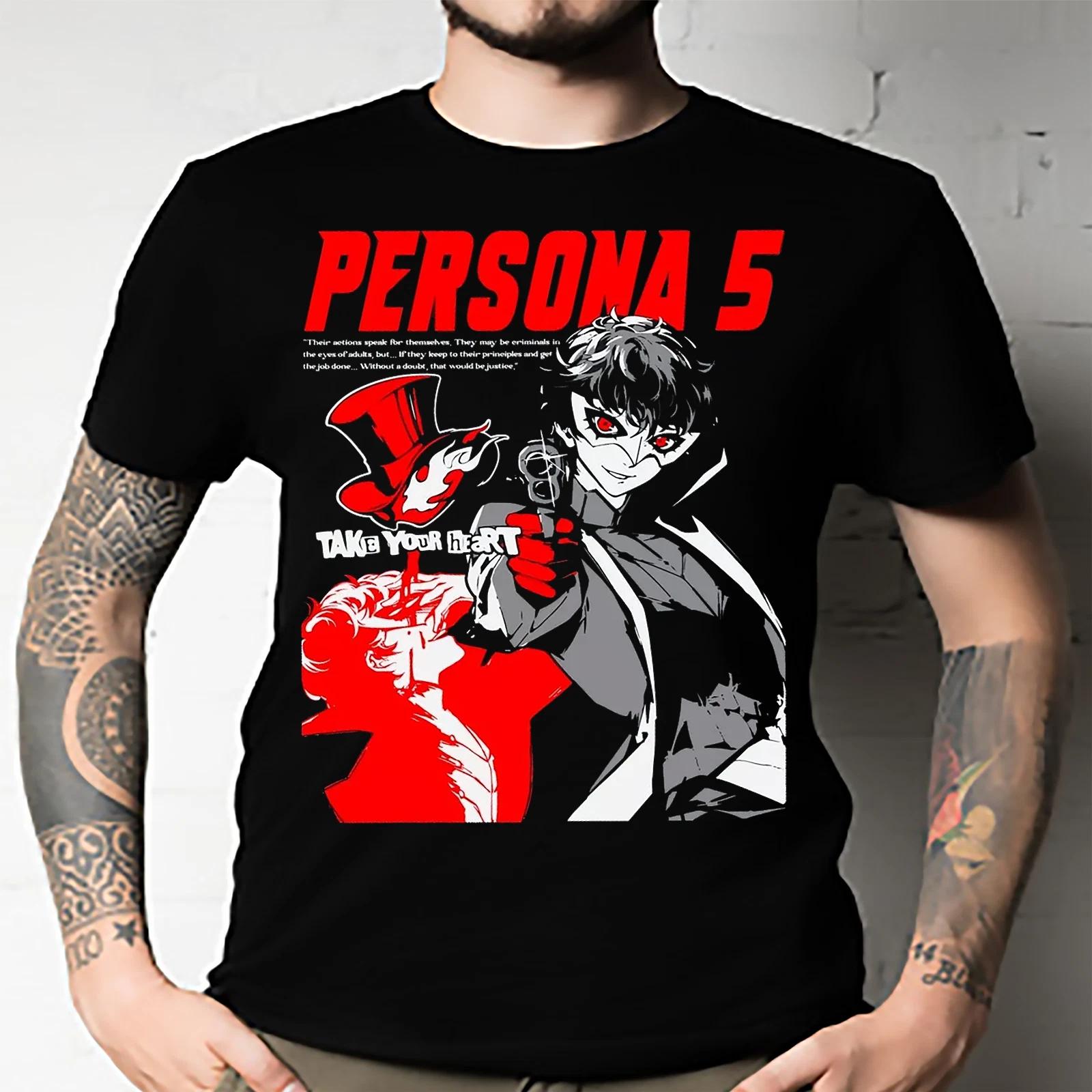Men s and Women s T-shirts Persona 5 XL