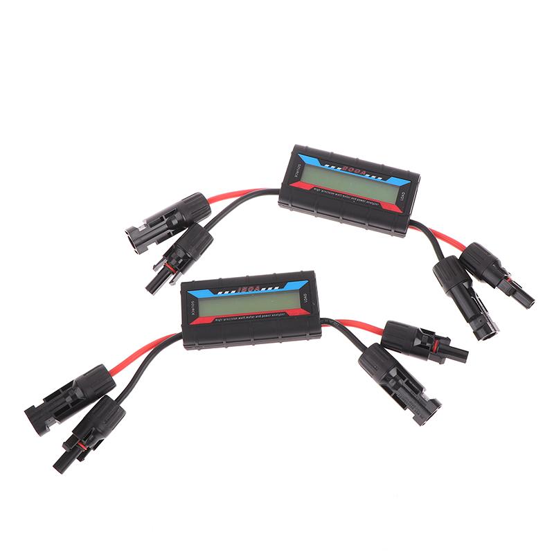 Aircraft Power Meter Analyzer Current Power Meter 150A/200A Solar Energy Tester With Photovoltaic Connector Power Meter RC Model