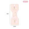 50Pcs Pink Flower Fold Packing Cardboard Display Cards For Handmade Necklace Bracelet Headwear Hairband Retail Hanging Labels