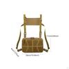 Chest Rig Bag Practical Multifunction Outdoor Pack for Hiking Fishing Travel