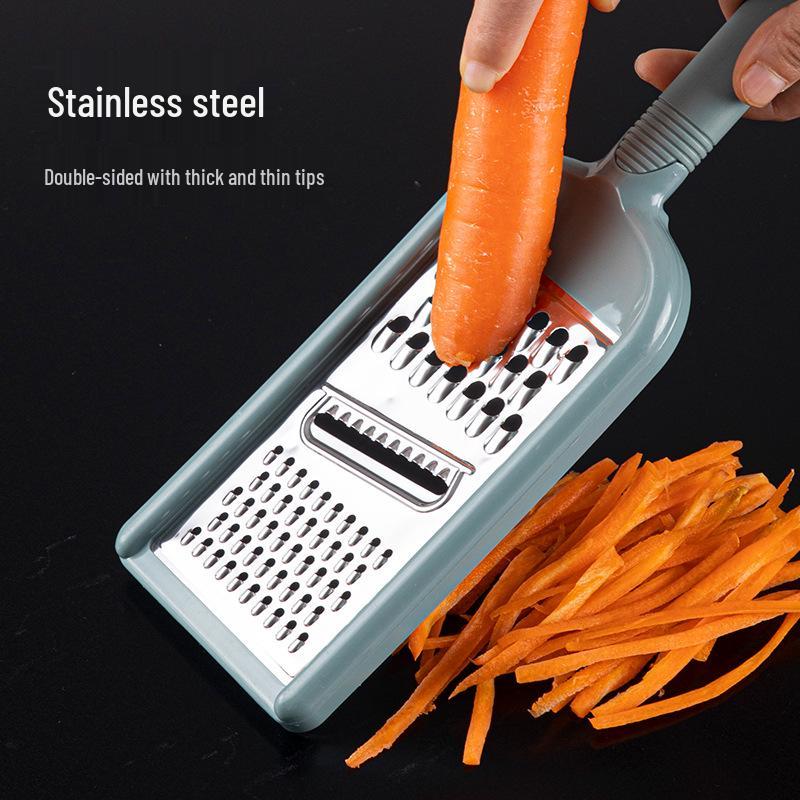 Multifunctional Julienne Slicer & Coarse Grater for Potatoes, Radishes, and Cucumbers