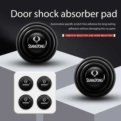 For SsangYong Car Door Anti-shock Pad Buffer Protective Stickers Auto Accessories Actyon Tivoli Rodius M200 Chairman Sport