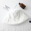 Imitation Rabbit Fur Big Head Circumference Bucket Hat Autumn and Winter Plush Versatile Show Small Face Warm Thickened Fashion Basin Hat
