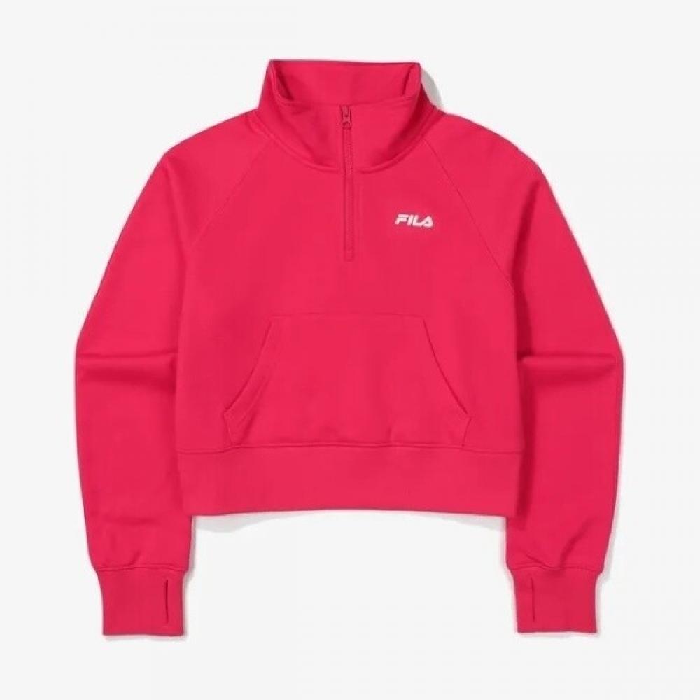 

Fila Stretch Fleece Half Zip Sweatshirt Fs2pof4251frpk 095(M)