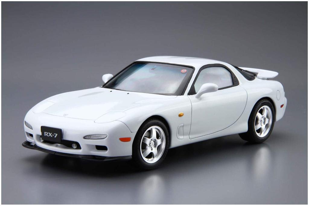 Aoshima Bunka Kyozaisha The Model Car Mazda FD3S Plastic Model 1/24 RX-7 '96