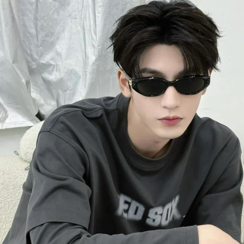 Sunglasses Cat's Eye Sunglasses Sunscreen Sunglasses Men's UV Protection Glasses