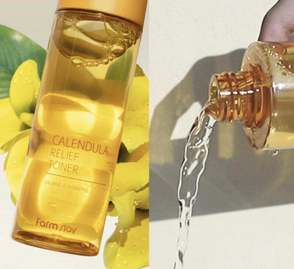 Farmstay Calendula Relief Toner Hydrating Soothing 200ml