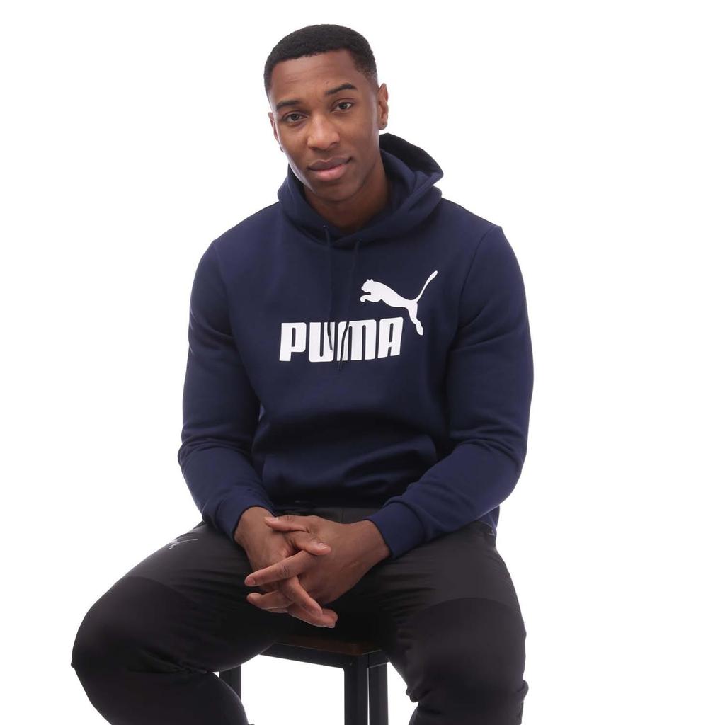 Puma Mens Essentials Big Logo Hoodie