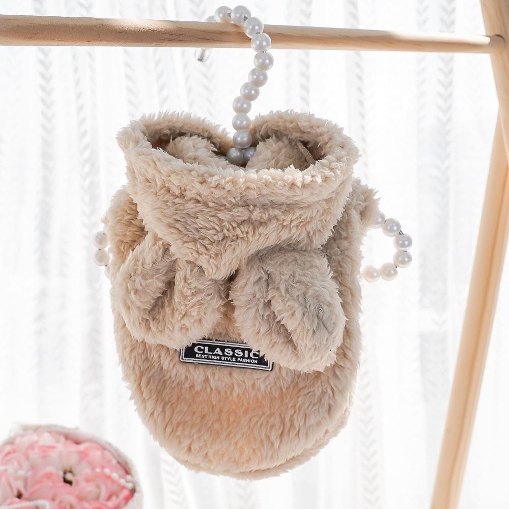 Autumn Winter Pet Puppy Cat Clothes Plush Jacket Fashion Coat