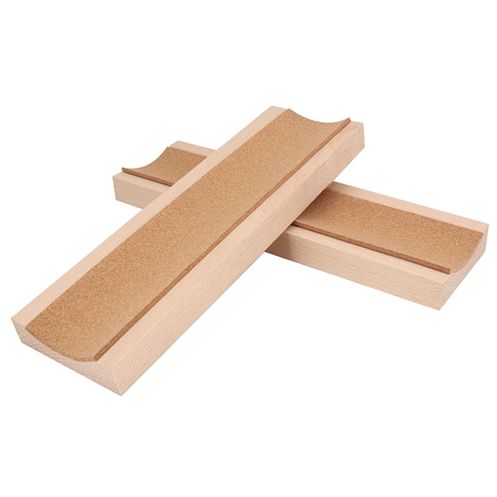 Guitar Bass Neck Cradles Support Pillow Wood Long Guitar Neck Support Display Stand for Repair, Maintenance and Cleaning