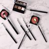 Cangzhou 12-Piece Eye Makeup Brush Set: Includes Eyeshadow, Blending, Eyebrow, Lip & Fine Light Tip Brushes.