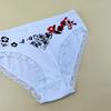 6 Pieces Floral Printed Women's Plus Size Cotton Underwear Comfortable Ladies Soft Briefs Breathable Mother Panties