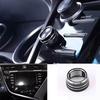 Center Console Black Alloy For Toyota Camry 2018- Multi-Function Knob Cover