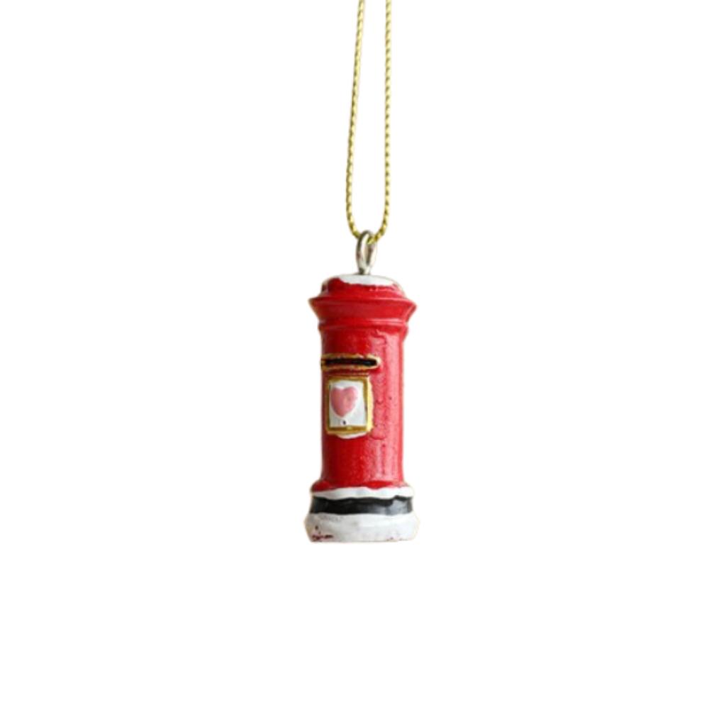 Red Christmas Elk Snowmen Pendant Xmas Tree Hanging Ornaments  Merry Christmas Decoration