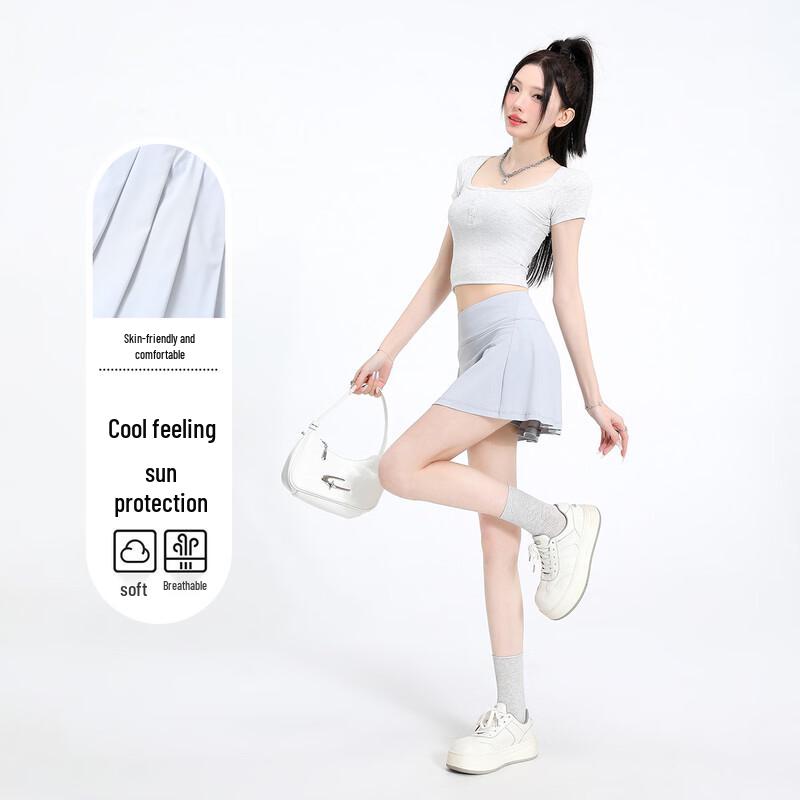 Handu Yishe Ice-Feel UPF 50+ Tennis Skirt EU 40