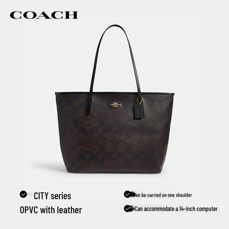 COACH Women's City Large Tote Bag CCD66