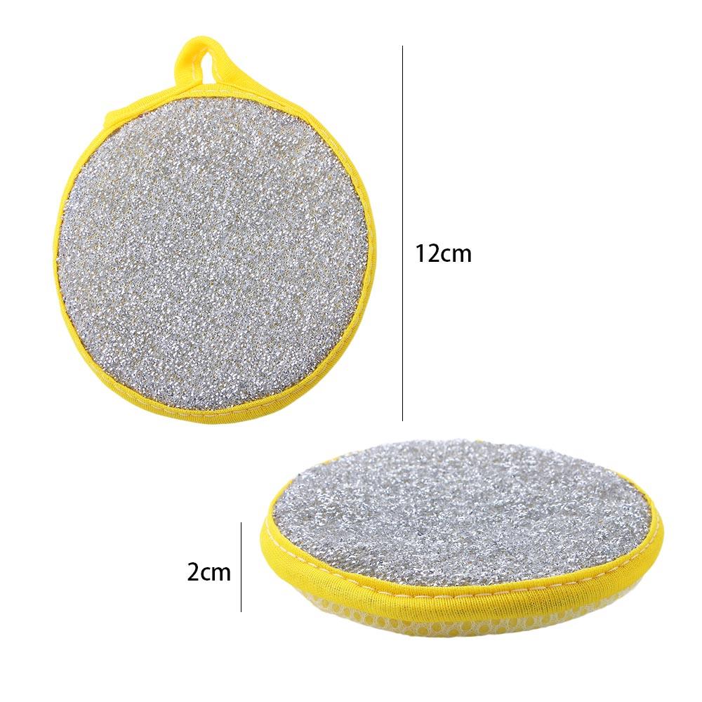 Sides Household Dish Cleaning Tools Cleaning Sponge Cleaning Cloths Kitchen Scrubber Dish Rags