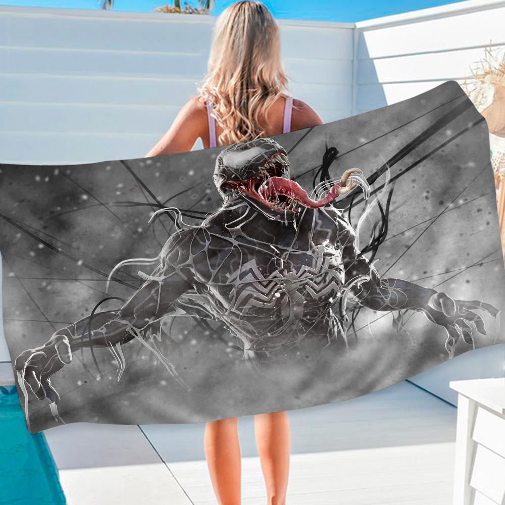 Venom Microfiber Beach Towel Absorbent Quick dry Soft Yoga Swimming Resort Mountain Climbing Towel