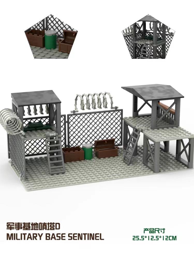 

The Walking Dead Wire Mesh Zombies Prison City SWAT Military Building Blocks Figures Bricks Education Toys for Children Gifts