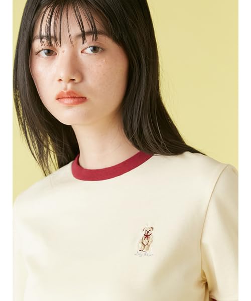 Lily Brown Lily Bear LWCT252061 YEL T-Shirt Women's