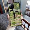 Cartoon Animal Black Cat Oil Painting Phone Case For Xiaomi Mi 5X 8 9 10 11 12 Lite Pro 10T PocoX3pro PocoM3 Note 10 Pro Lite