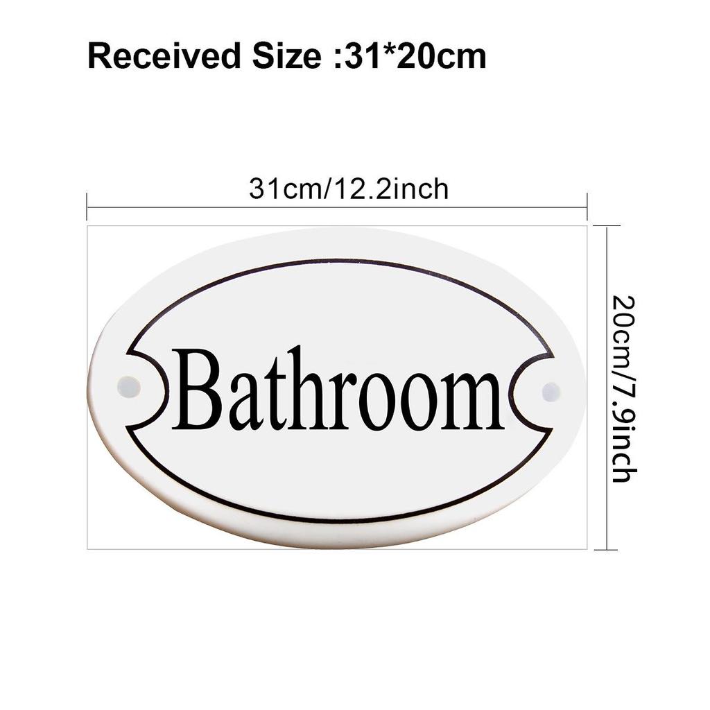 13 Stiluri Autocolante Slogan Impermeabile pentru Chiuveta de Baie și Ușă - Decalcomanii de Perete Decorative Autoadezive